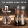 Small Glass Coffee Server 16oz - Glass Pour Over Coffee