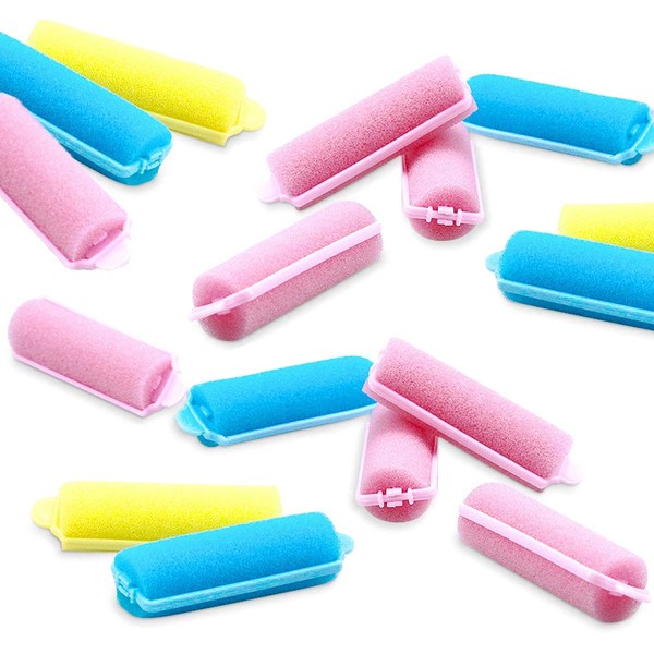 Dokpav 36 Pcs Foam Sponge Hair Rollers, 2cm Flexible Hair