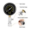 BETOOLL 13pcs Compression Tester with Spark Plug Tester - 300PSI