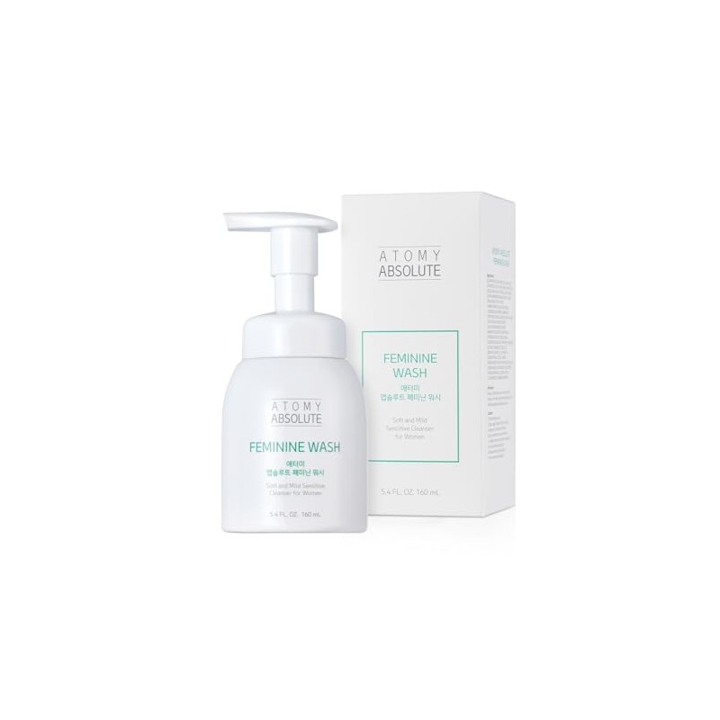 Atomy Absolute Espuma Higiene Íntima Jabón Femenino Vegano 160