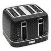 Haden Starbeck 4 Slice Wide Slot Stainless Steel Toaster with