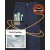 CREATMO US Mens Ski Bibs Waterproof Insulated Snow Pants Overalls