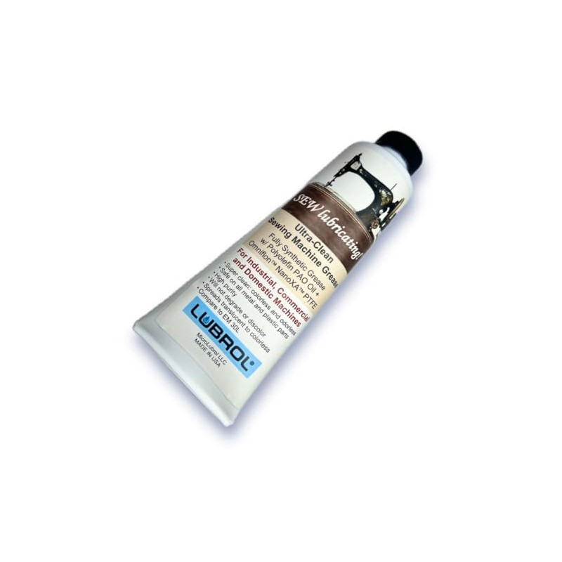 Lubrol SEW lubricating! Ultra Clean Sewing Machine Fully Synthetic Grease,