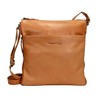 Greenland Nature Nature Leather Shoulder Bag 28 cm, mandarine
