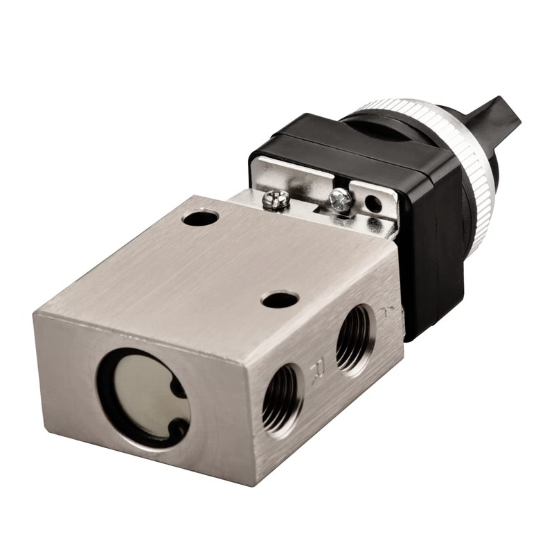 Heschen Pneumatic Selective Knob Mechanical Valve JM-05 3 way 2