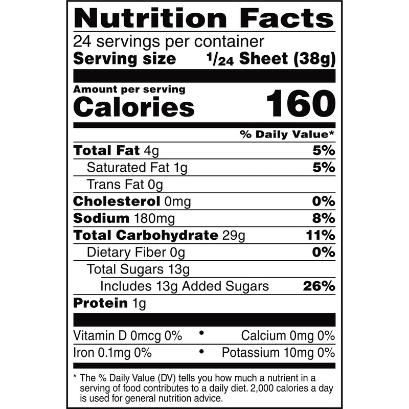 Rice Krispies Treats Marshmallow Treat Sheet, Kids Snacks, Baking Project,