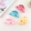 Pink Hair Clips Cheese Hair Clips Cute Claw Clips Women