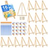 16 Pack 9 Inch Wood Tabletop Easel Canvas Stand Bulk