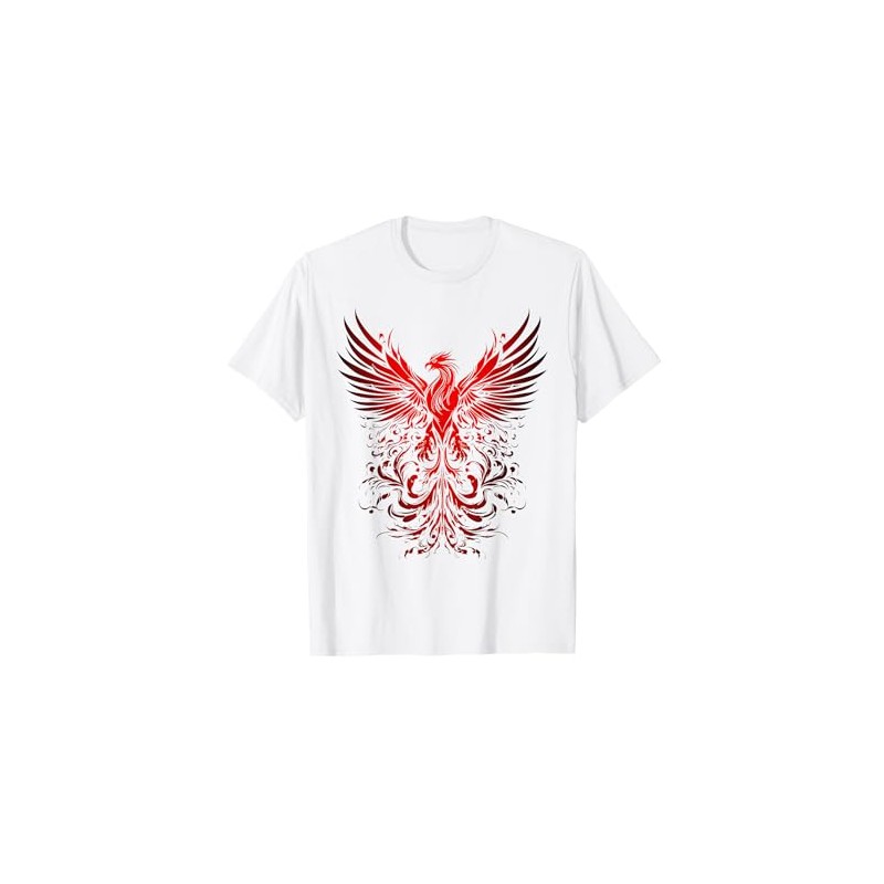 rising phoenix out of the ashes mythical bird vintage T-Shirt