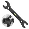 Multipurpose Shower Wrench with Spirit Level Plumbing Tool for Positioning