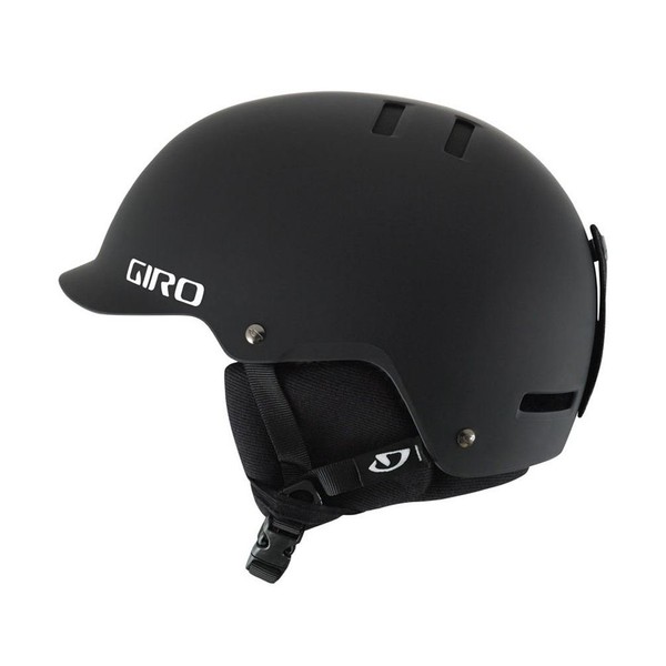 Giro Surface S Snowboard Ski Helmet (Matte Black, Medium)