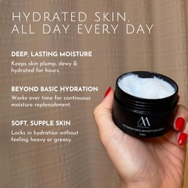 MONOPOLI Skin Hydrating Moisturizer Cream | Continuous Moisture Throughout the Day | Advanced Hyaluronic Acid Matrix | Anyone Needing Extra Hydration | Single 50g
