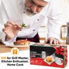 HULISEN Smashed Burger Kit, Stainless Steel Burger Press, Grill Spatula
