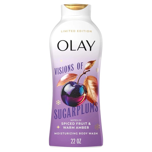 Olay Body Wash for Women, Hydrating Holiday Edition Visions of