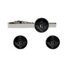 Masonic Freemason Square Compass Tie Clip Cufflinks TieBar Accessory Set