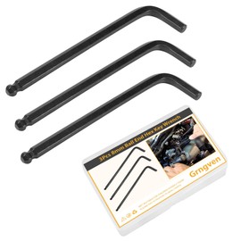 Grngven 8mm Ball End Allen Wrench, L Shaped Long Arm Cr-V Metric Hex Key for Bike Repair, Furniture Assembly, Motorcycle Maintenance