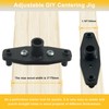 Wdwlbsm Dowel Jig Kit for Floating Shelf Bracket Drill Guide