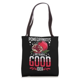Pomegranate Juice Tree Seeds Fruit Flower Plant Tote Bag