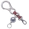 Highstyle Tochigi Leather & Carabiner & Reel Key & Minascan