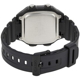 Casio Men's Classic Japanese-Quartz Watch with Resin Strap, Black, 21 (Model: AE1200WH-1A)