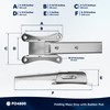 Five Oceans Folding Step, Folding Mast Step - Stainless Steel