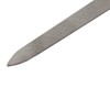 Yeshan Stainless Steel Triple-Cut Long Nail File with Nail Cleaner