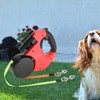 Sonew Dual Retractable Dog Leash, Automatic Hand Holding Pet Leash,