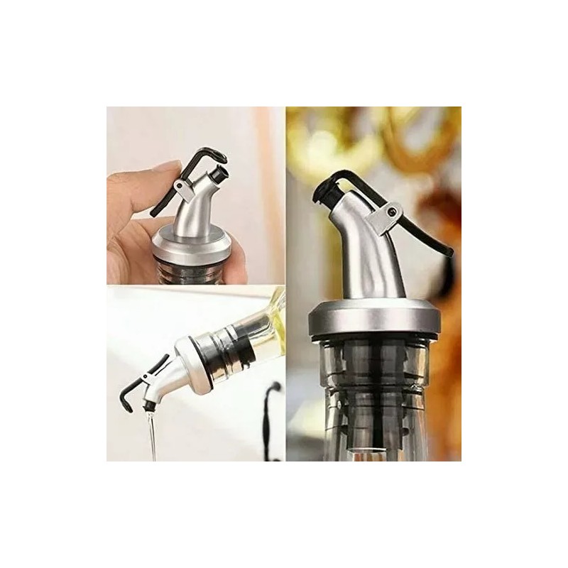 Meiso Boquilla Dispensadora Para Botella De Aceite, Vino, 4 Piezas