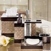Creative Scents Dahlia Square Tissue Box Cover - Decorative Bathroom