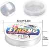 200 M Fish Line,0.26mm Fishing Wire,2.5 Spool Nylon Thread Clear