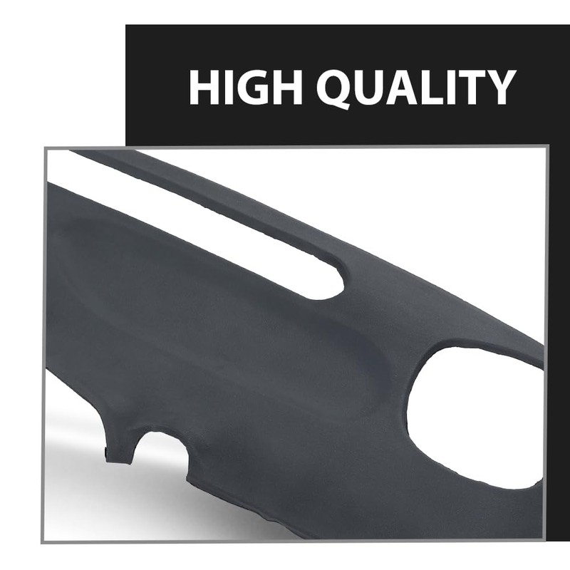 LQI TPE Dash Cover Dashboard Gray Compatible with Chevy S10