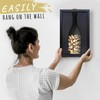 flinelife Wooden Wine Cork Holder, 13x8, Wine Cork Collector Shadow