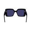 Karl Lagerfeld KL6126S Sunglasses, 006 Black/White, One Size