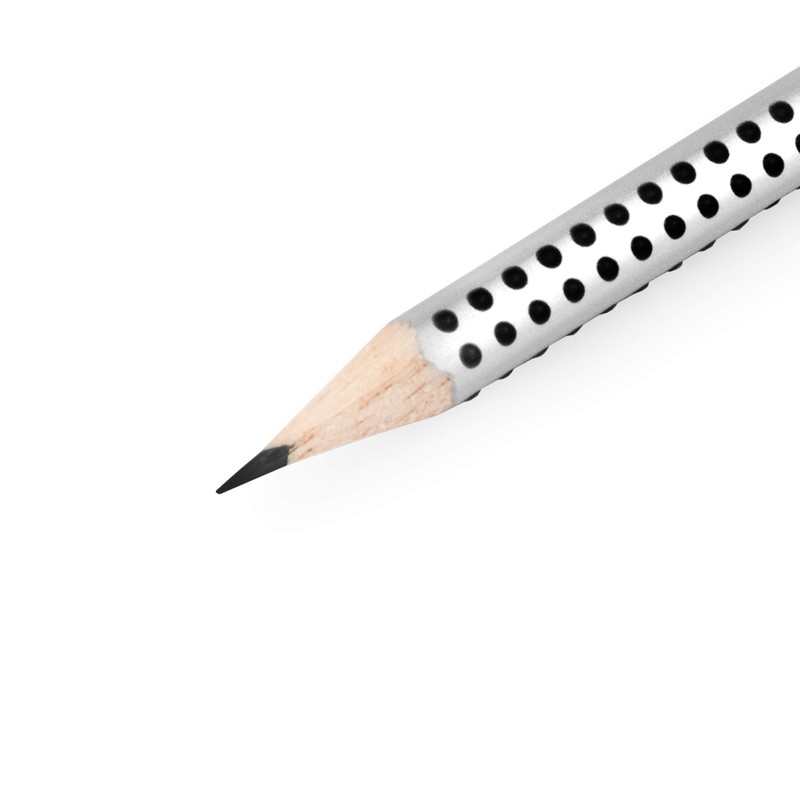 Faber-Castell Grip 2001 Triangular Graphite Pencils - H - Pack