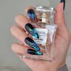 Blue Obsi Handmade Nail Tips - Long Square / 블루