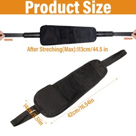 WeddHuis Multifunctional Car Seat Hanging Bag with Multiple Pockets for Truck, Van, SUV, Foldable Car Storage Bag, Mesh Pockets, Car Seat Side Organiser, Car Organiser (Black)