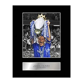 Iconic Pics John Terry Signed Mounted Photo Display Chelsea FC