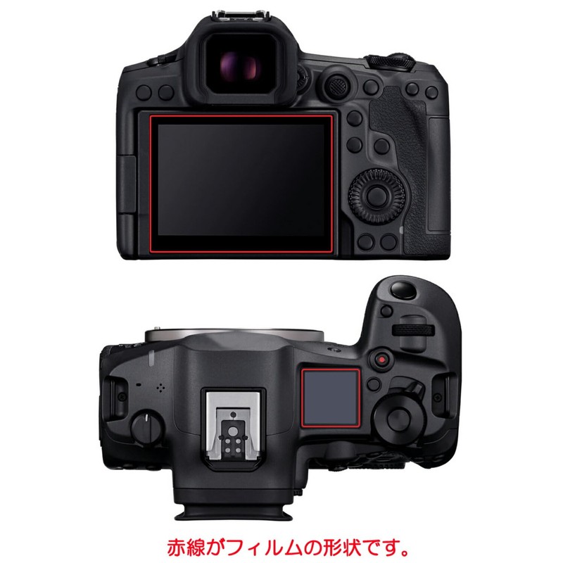 ClearView Canon EOS R5 Mark II [Anti-Glare Non-Filler] Screen Protector