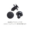 Dihoo Trim Clips 8mm 100pcs Clips Interior Rivet Fasteners Retainer