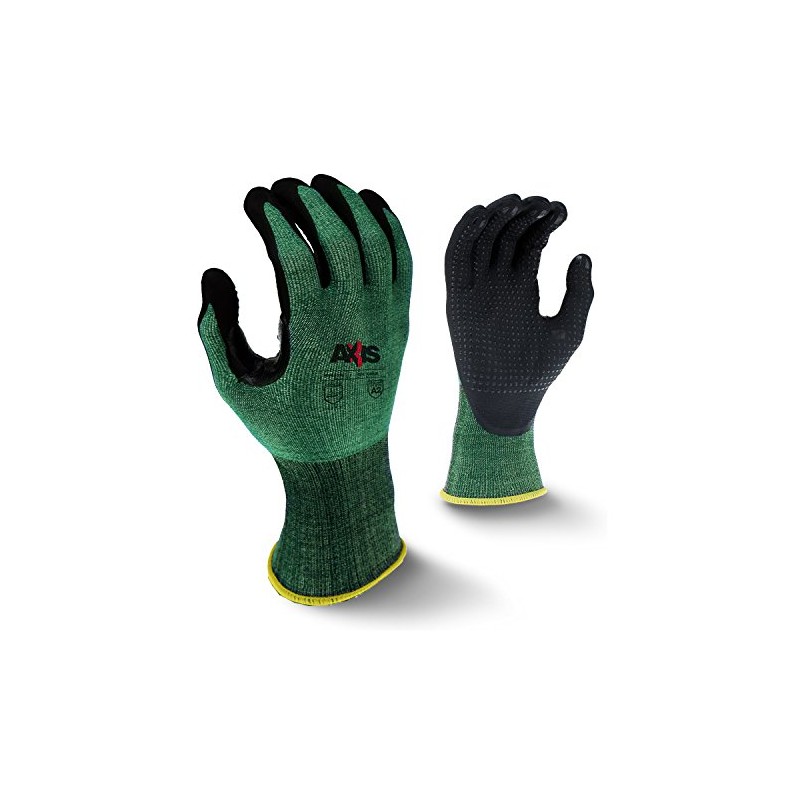 Radians RWG538M Axis Cut Protection Foam Nitrile Coated Glove with