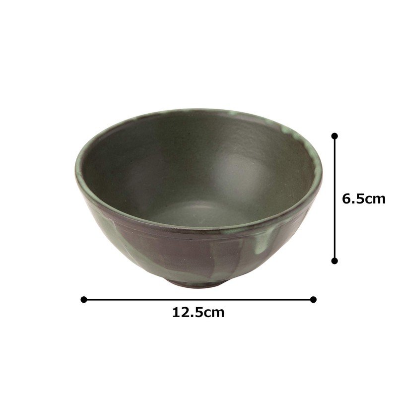Rikizo R-887493 Rice Bowl, Craft Rice Bowl, Bronze Sharpener, Diameter