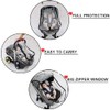 Cysocool Baby Car Seat Stroller Rain Cover Compatible with Doona