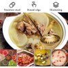 Ouliget Stainless Steel Strainer Ladle, 2 in 1 Soup Strainer