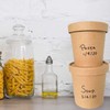 DeinPack 25 Soup Cups to Go with Lids Brown 480