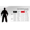 G4 VISION Adult Karate Trousers Martial Arts Student Karate Suit