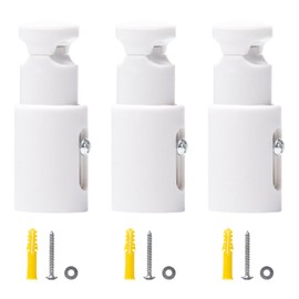 Rebanky Pack of 3 Bathroom Radiator Holder for Radiator Towel Radiator Holder Adjustable Holder for Bathroom Radiators Suitable for Straight or Curved Bathroom Radiators