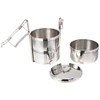 Stainless Steel Food Carrier - 3 Tier, 12 Cm