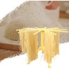 Dutingmo Pasta Dryer, Pasta Dryer with 10 Extendable Rungs, Integrated