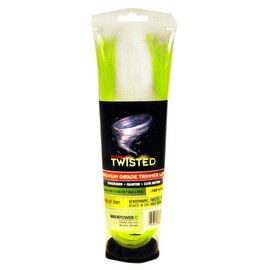 Maxpower 338825 Premium Twisted Trimmer Line .105-Inch Twisted Pre-Cut Trimmer Line 16.5-Inch Length - 10 Pack