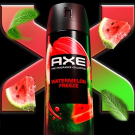 AXE Fine Fragrance Body Spray Variety Pack 4 Pack Touch of Sweetness - Cherry Spritz, Pure Coconut, Black Vanilla, Watermelon Freeze Aluminum Free 4 oz